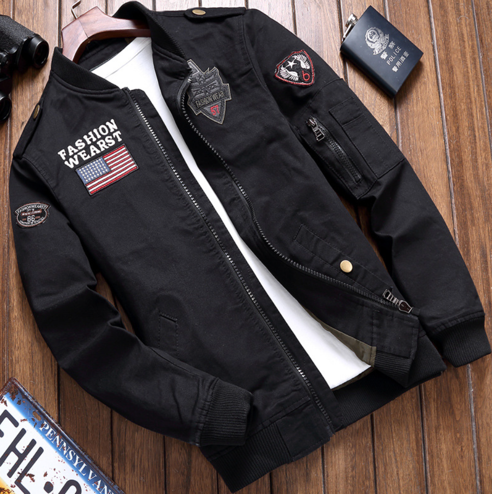 Avelena:  Eine elegante, einzigartige amerikanische Bomberjacke
