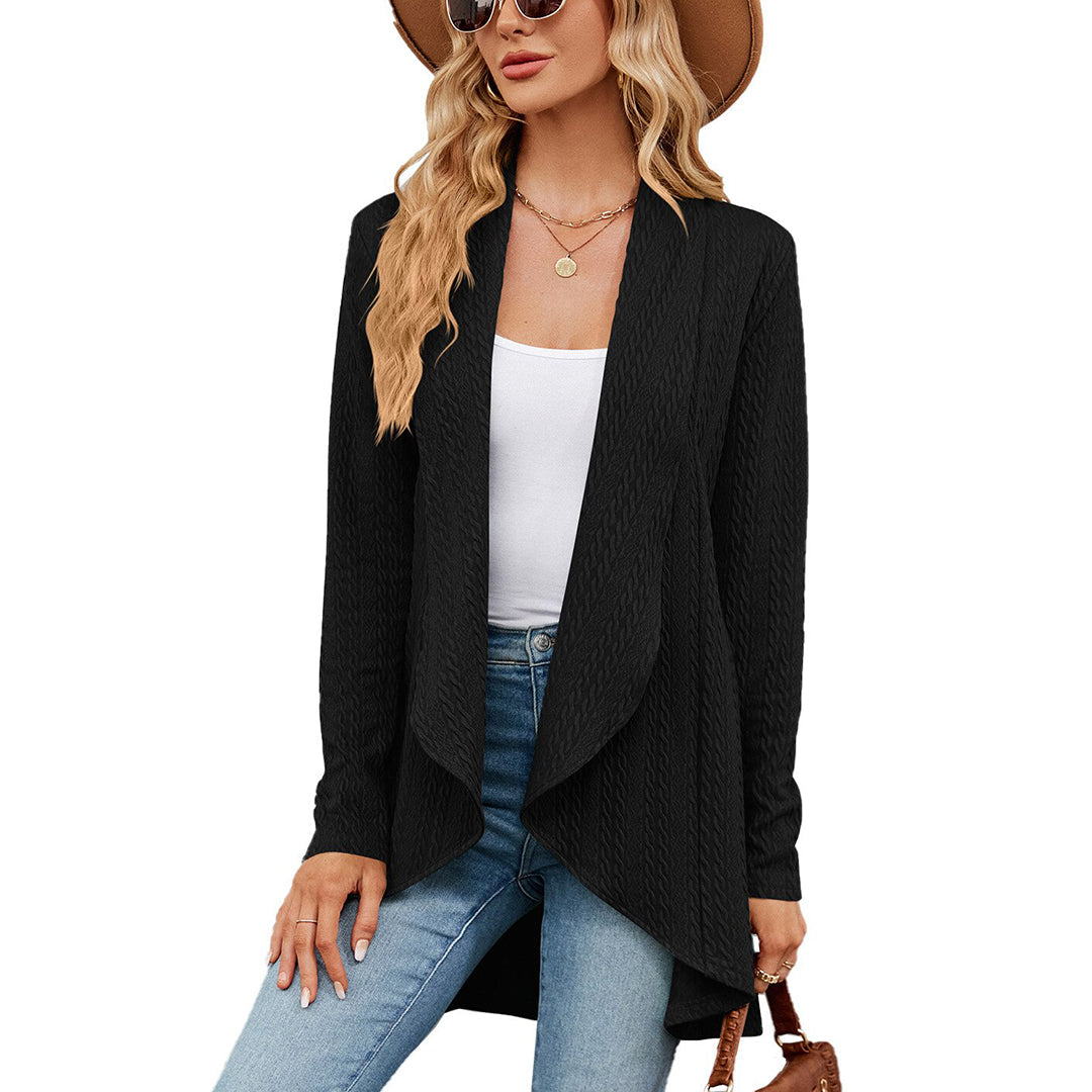 Kayla Cardigan Femme Hiver Chaud Décontracté Confortable Avec Coupe Décontractée Amawinc Pour Journées Froides
