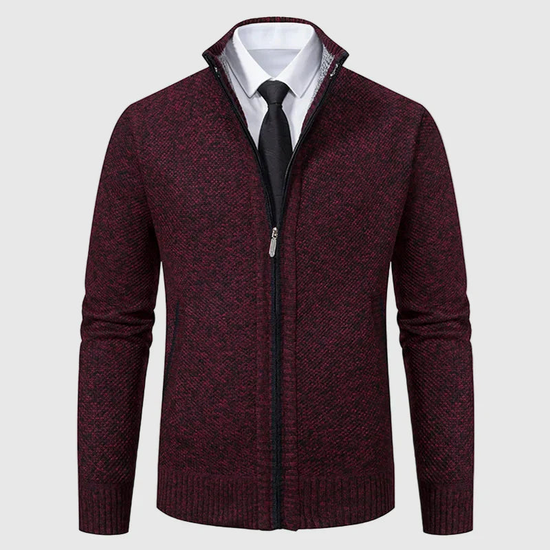 Manteau Signature Blackwell Tricoté par Lorenzo Vitali Alliant Élégance Intemporelle et Confort