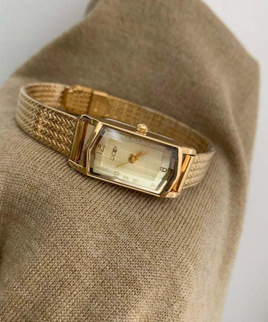 Montres à chaîne étanches en acier inoxydable doré de Bohême - Amawinc