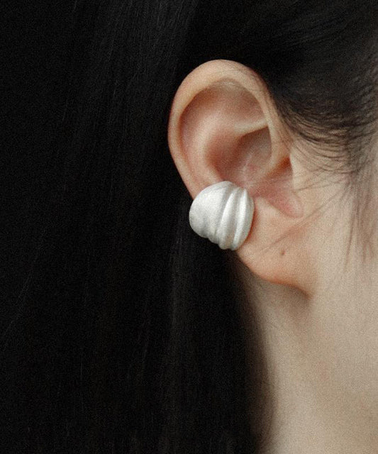 Boucles d'oreilles créoles bohèmes en argent sterling blanc - Amawinc