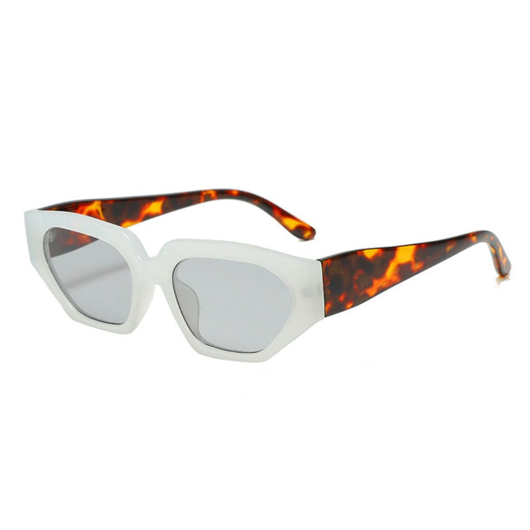 Lunettes De Soleil Bold Essence Géométriques Motif Écaille De Tortue Protection UV Totale Confort Léger