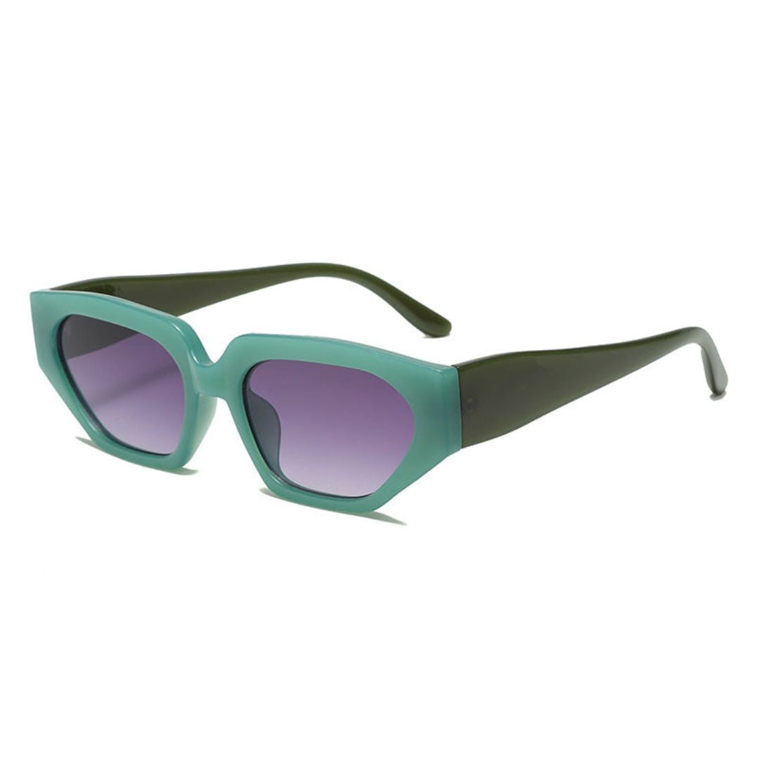 Lunettes De Soleil Bold Essence Géométriques Motif Écaille De Tortue Protection UV Totale Confort Léger