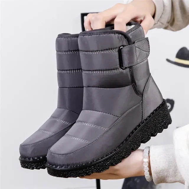 Damen Wasserdichter Schneestiefel – Rutschfest & Warm | Große Größen