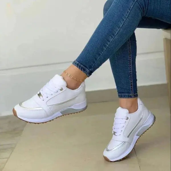 Baskets À Lacets Respirantes Pour Femmes Amawinc Confortables Et Élégantes Pour Tous Les Jours