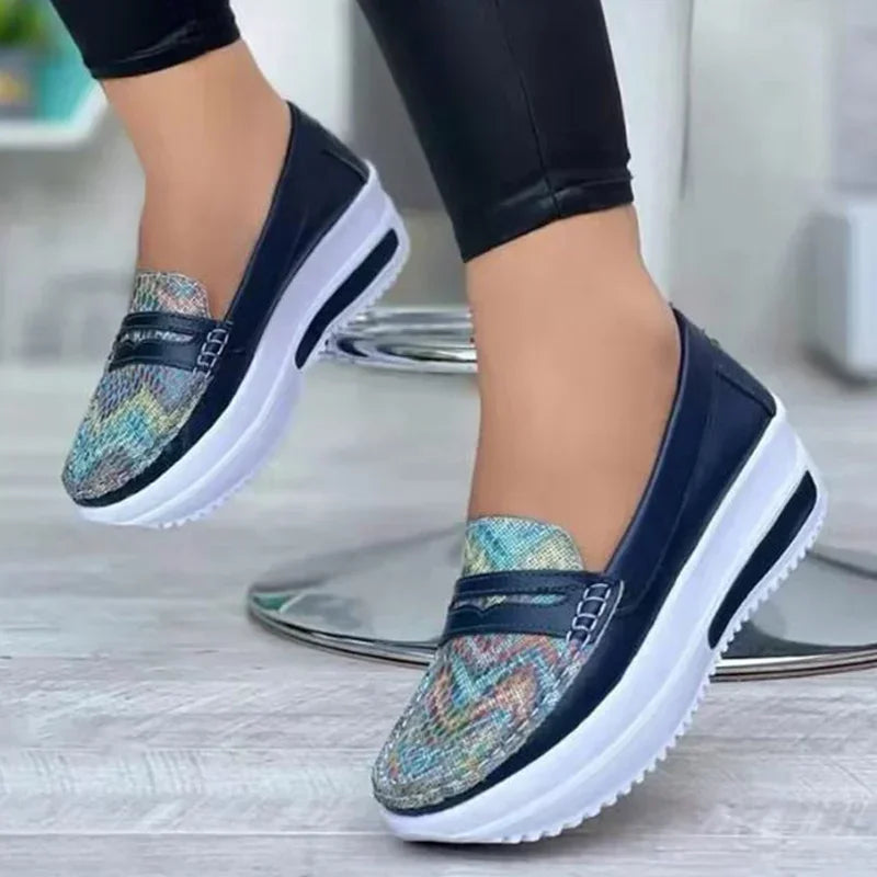 Amawinc Chaussures Décontractées À Enfiler Respirantes Pour Femmes Confortables Et Élégantes
