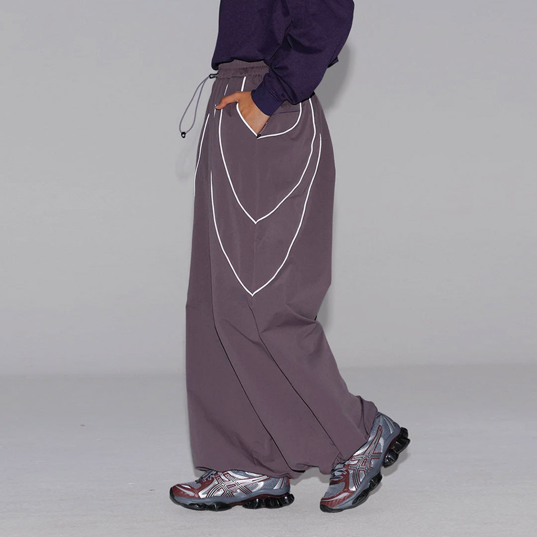 Pantalon Noctis Réfléchissant À Coupe Ample Avec Bandes Réfléchissantes Et Tissu Imperméable Léger