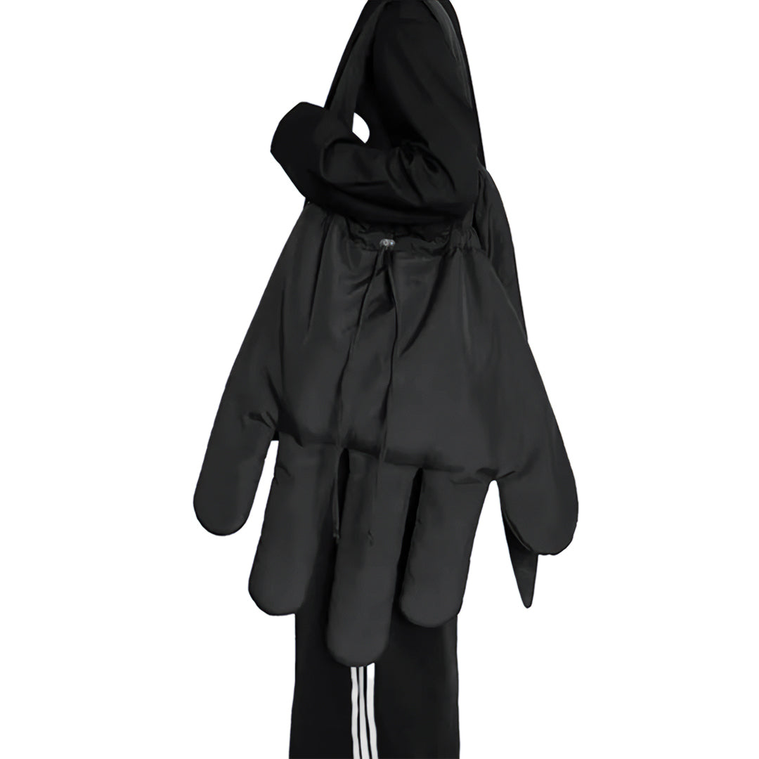Amawinc Sac Bandoulière Gant Avant Garde Nylon Étanche Grand Compartiment Fermeture À Corde