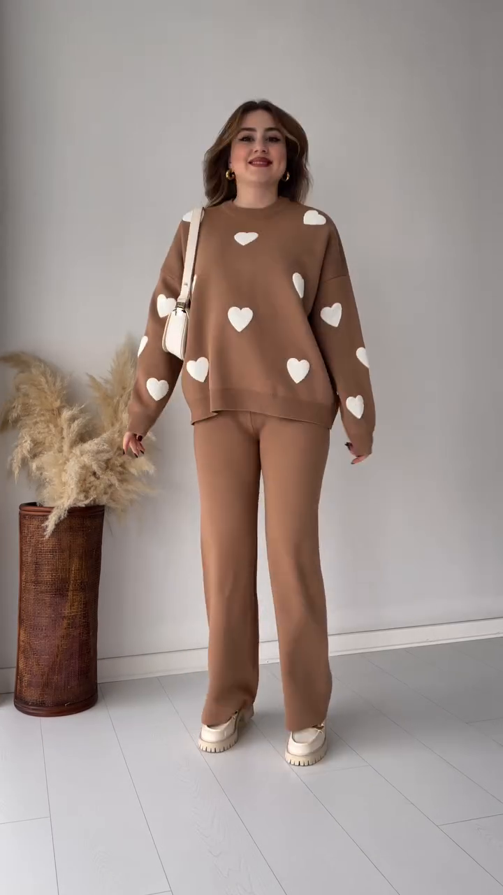 ALINA - Zweiteiliges Set mit Herzdesign