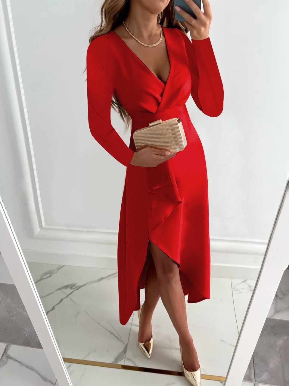 Elegantes Brunhilde Damenkleid – für alle Anlässe