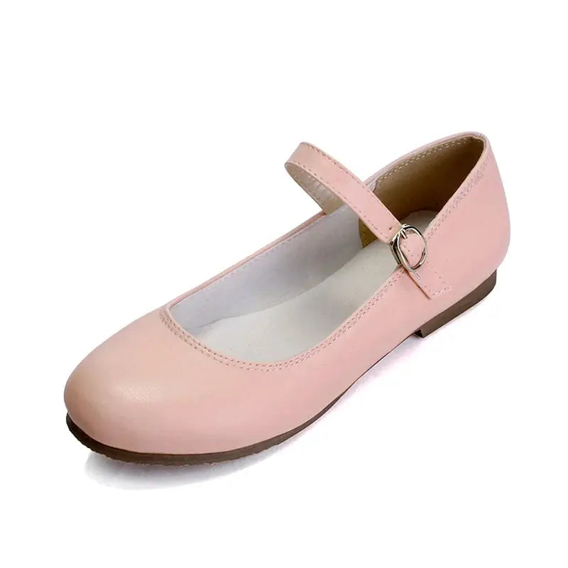 Chaussures Ballerines Noires à Bride Boucle Pour Femmes Confortables et Élégantes Pour Tous les Jours