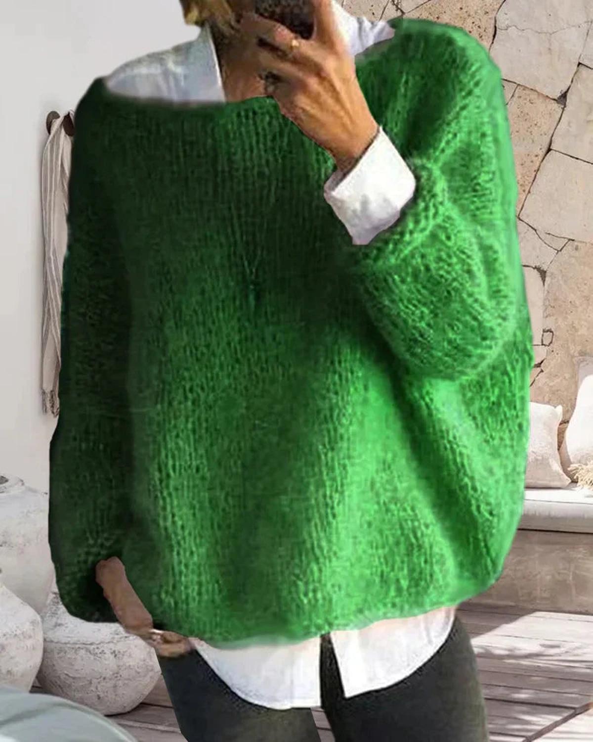 Bella Pull En Maille Douce Pour Femmes Avec Manches Longues Confort Et Chaleur Hivernale