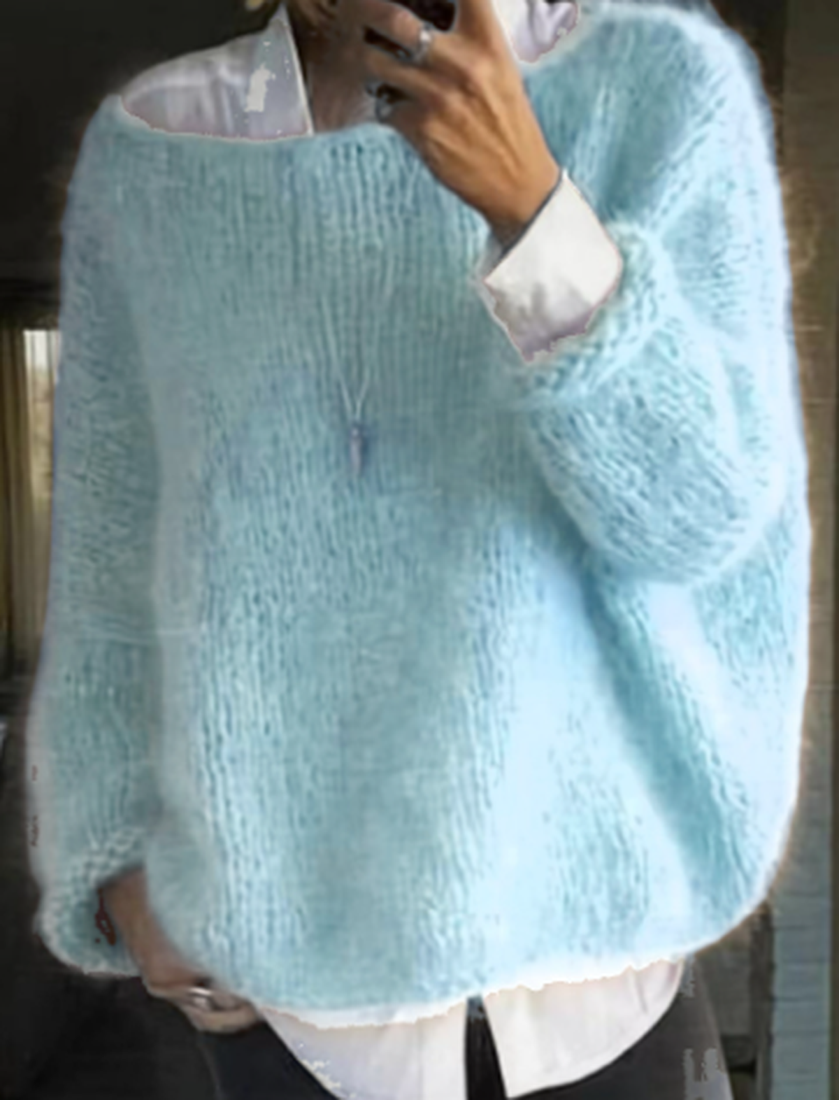 Bella Pull En Maille Douce Pour Femmes Avec Manches Longues Confort Et Chaleur Hivernale