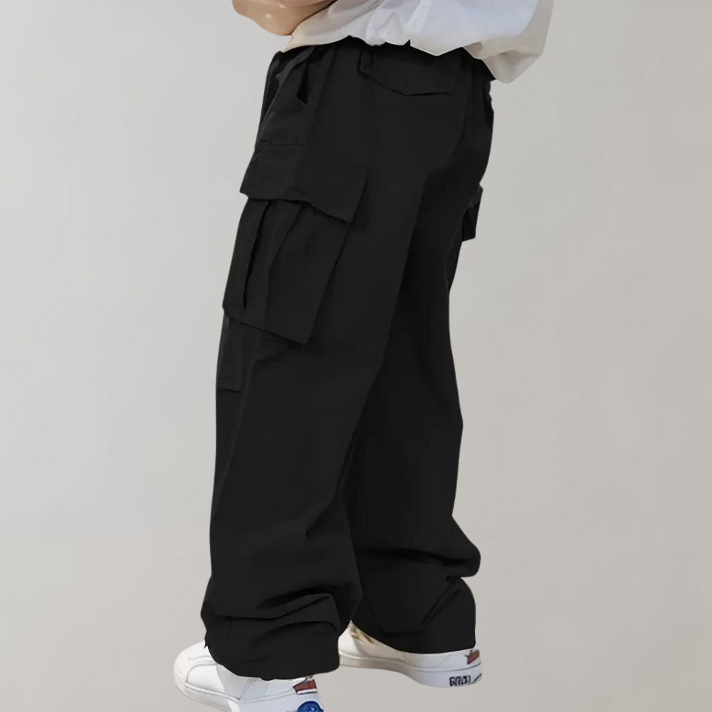 Pantalon Cargo Pour Homme Coupe Droite Décontracté Avec Poches Cargo Pratiques Et Polyvalentes Pour Activités