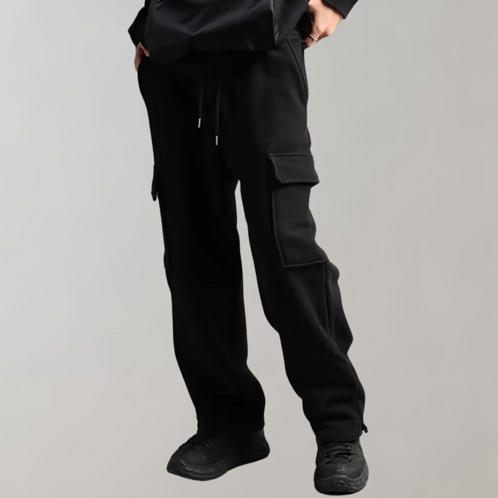 Amawinc Pantalon Cargo Homme À Coupe Décontractée Avec Poches Multiples Pour Style Extérieur Urbain