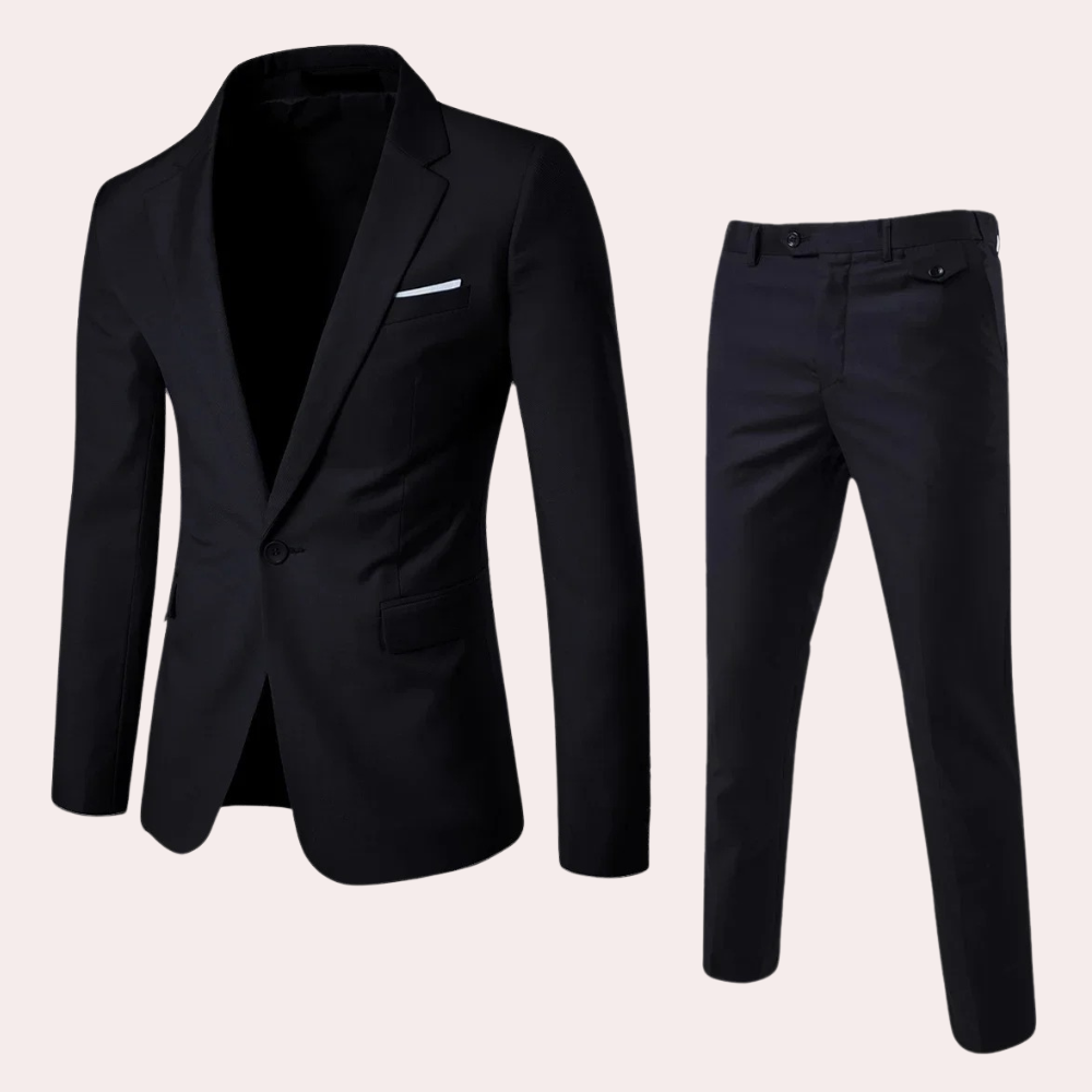 Ensemble Costume Slim Fit Bordeaux Avec Blazer À Bouton Unique Et Pantalon Pour Tenue Formelle Ou Décontractée Chic