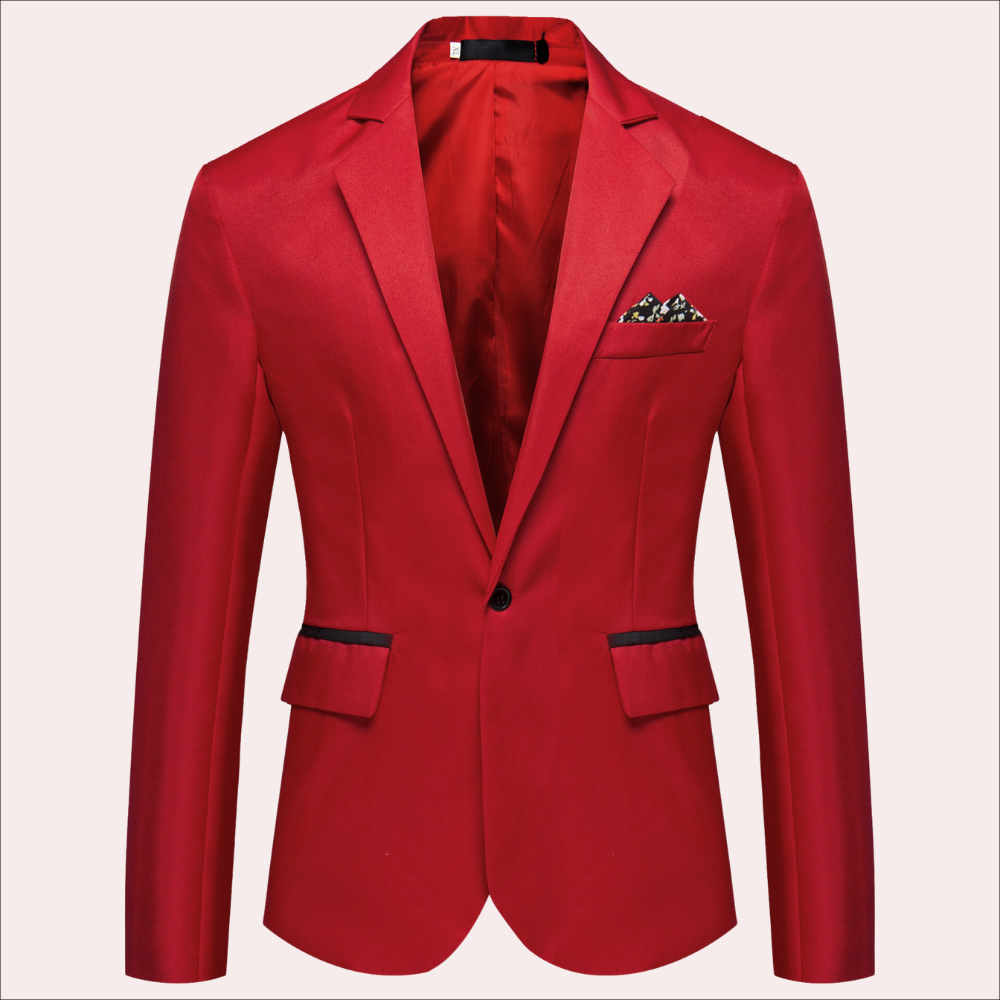 Veste Blazer Moderne Pour Homme James Amawinc Tailorée Pour Réunions Et Soirées Élégantes