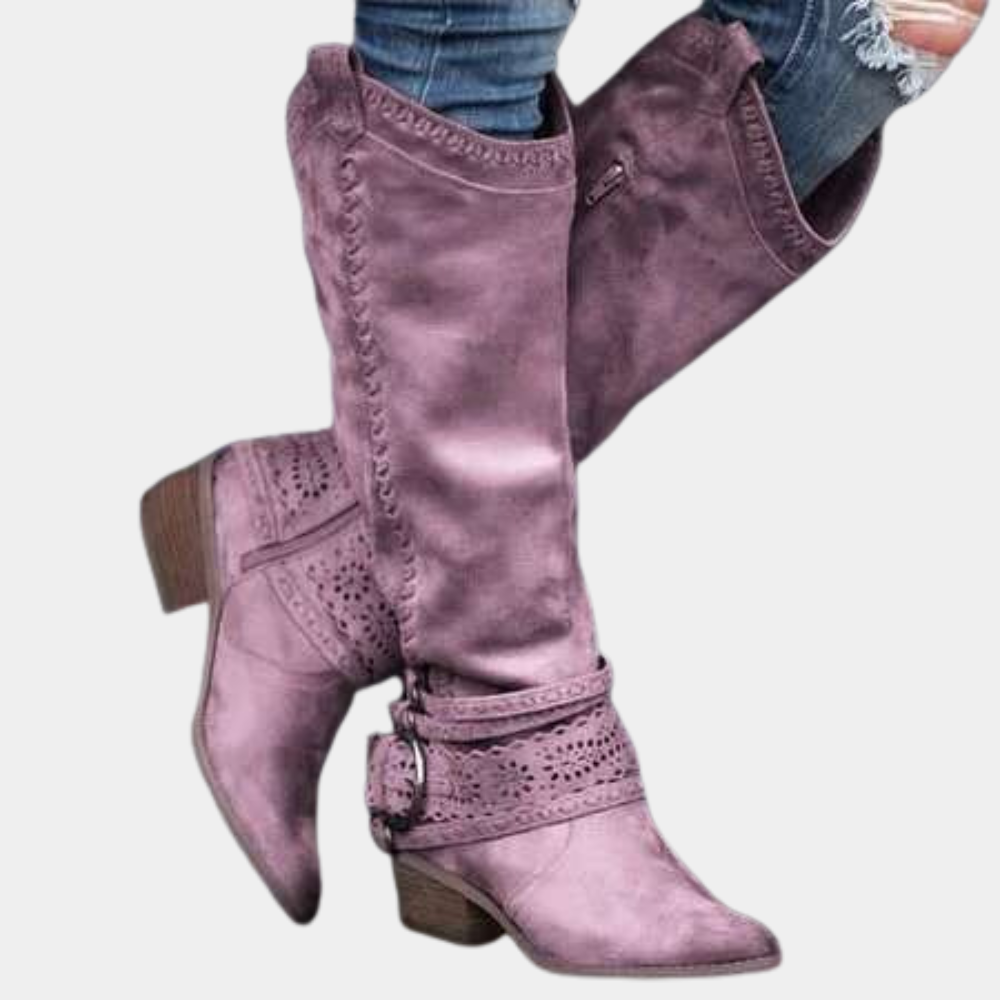 Edle Damen-Stiefeletten im klassischen Stil von Cora