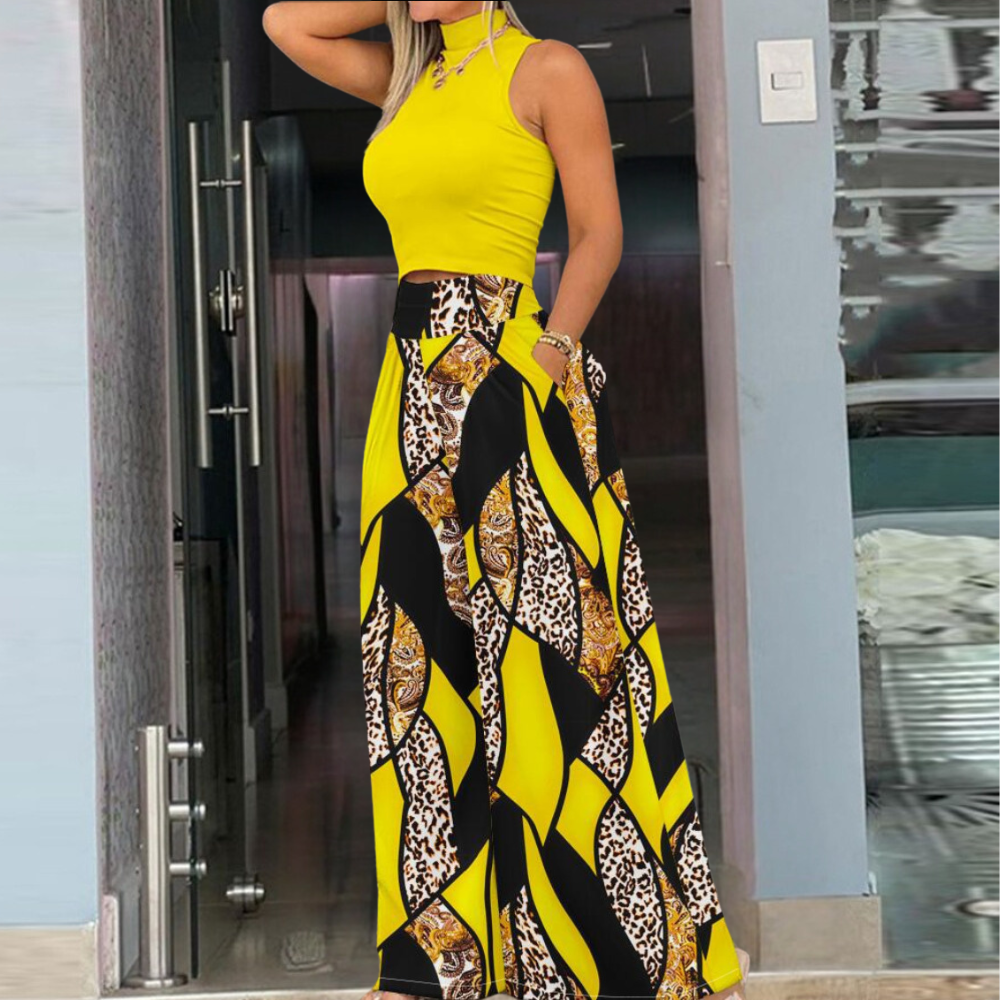 Damenhose Felice: Elegant, vielseitig, weites Bein