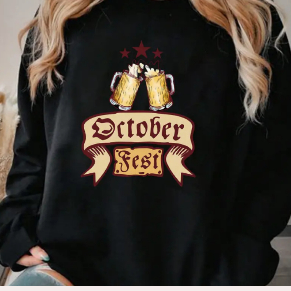 Damen-Sweatshirt im Fudus-Stil für das Oktoberfest