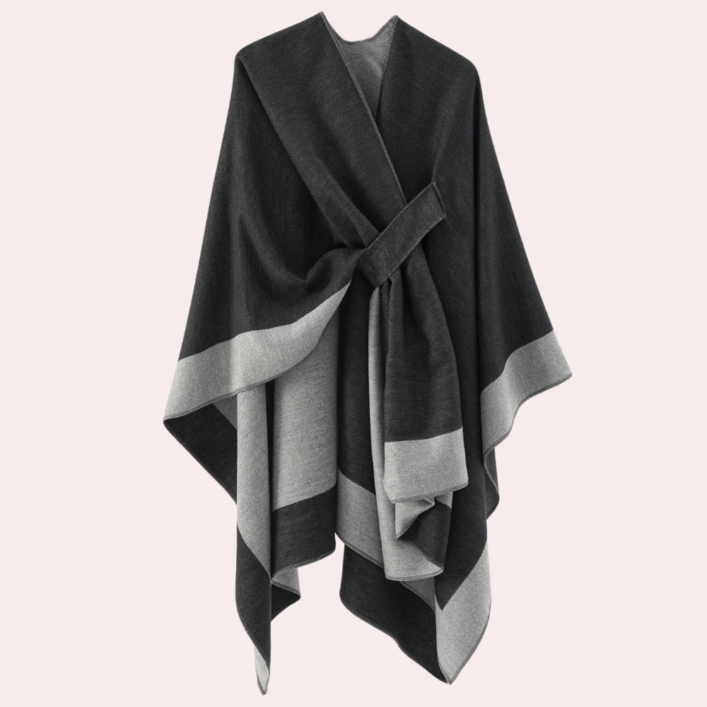 Edler Damen-Poncho Aristea im Luxus-Design