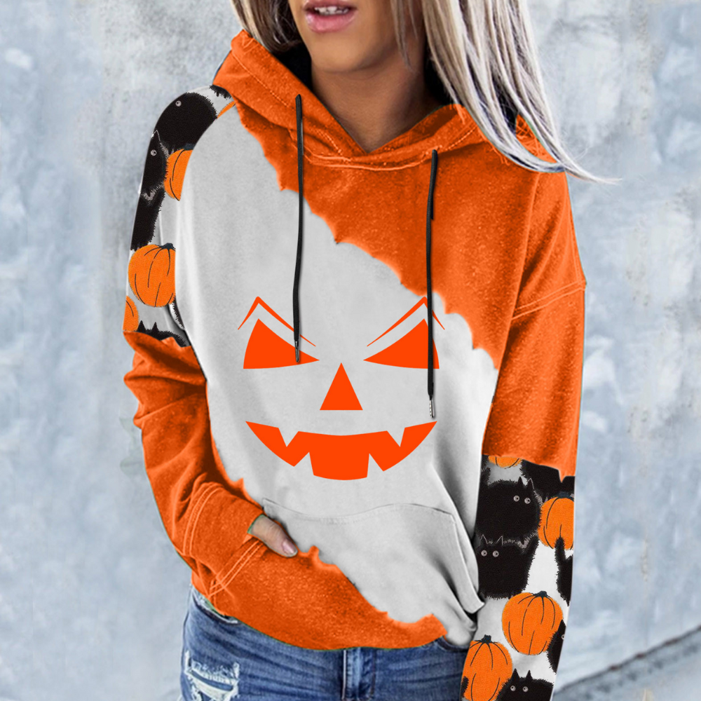 Damen Halloween Sweatshirt von Fudus