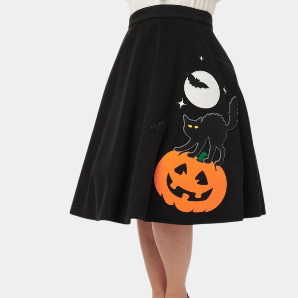 Jupe A Ligne Midi Taille Haute Élégante et Polyvalente Pour Toutes Les Occasions Chic