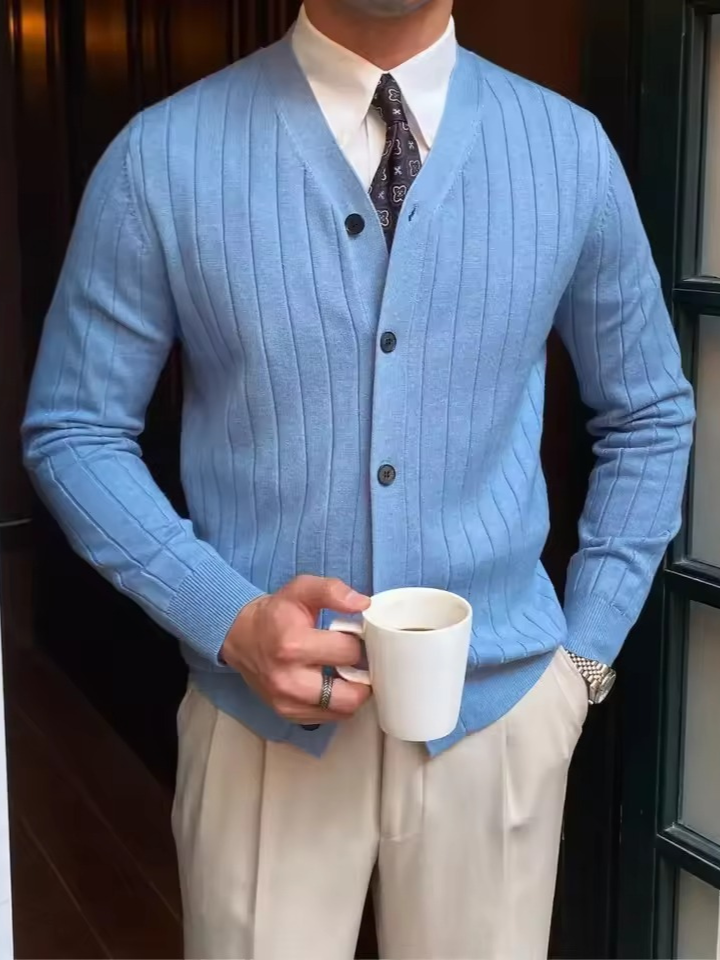 Dustin Feinstrick Strickjacke