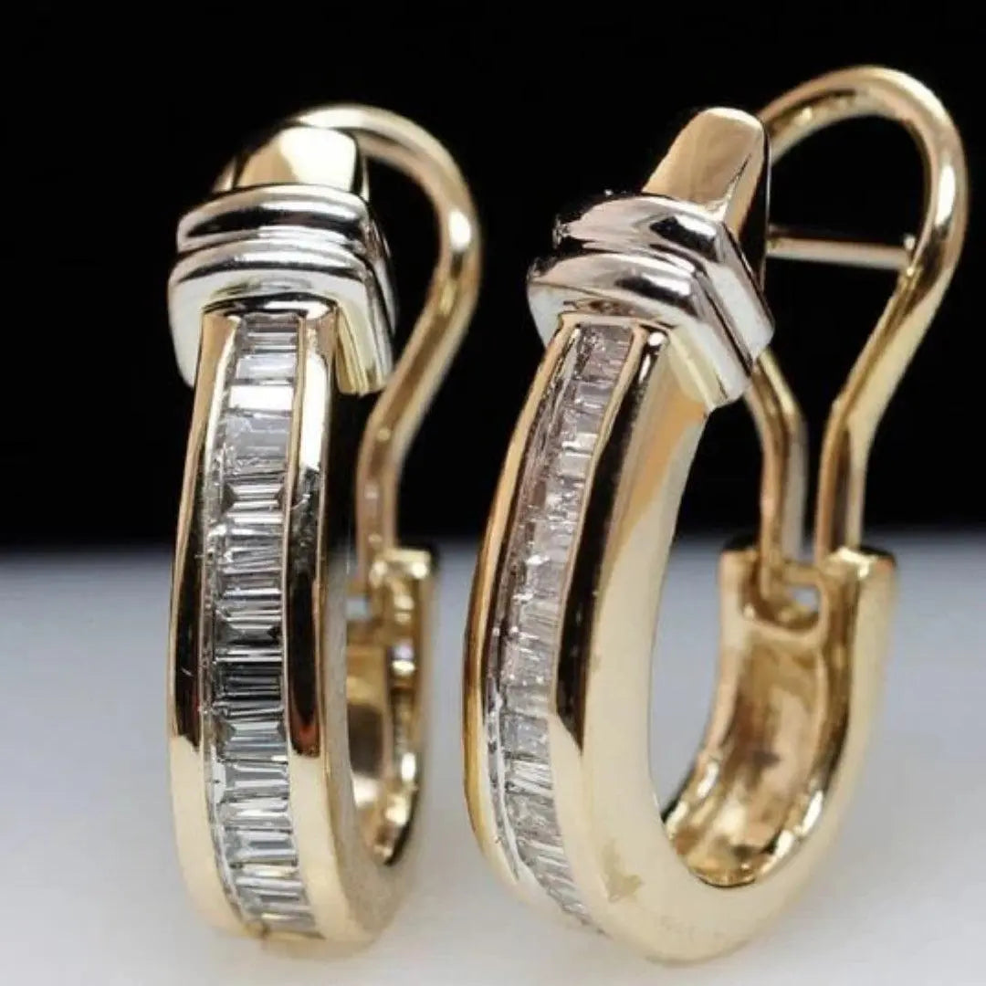 Stephanie - Hoop Earrings - Amawinc
