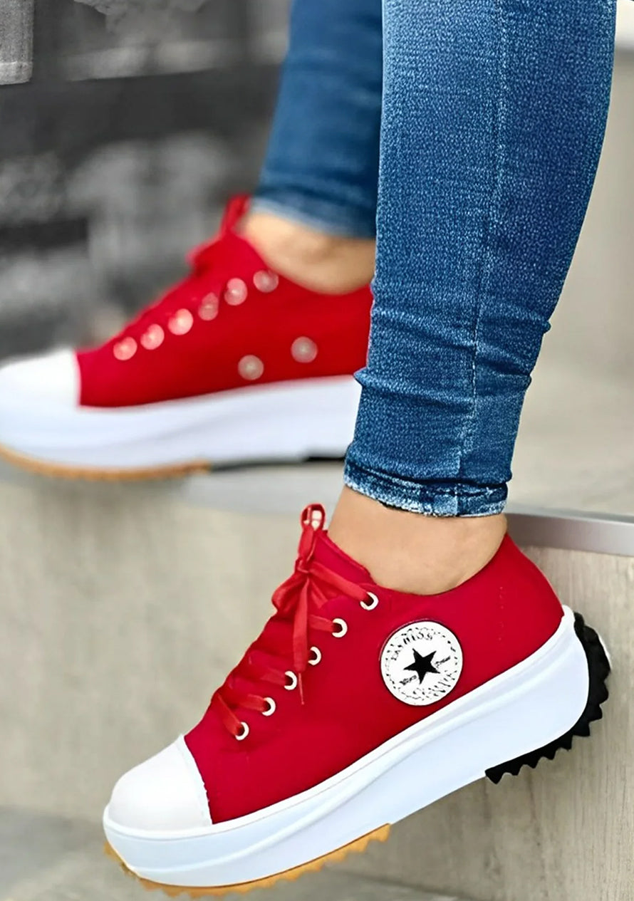 Damen Canvas-Turnschuhe