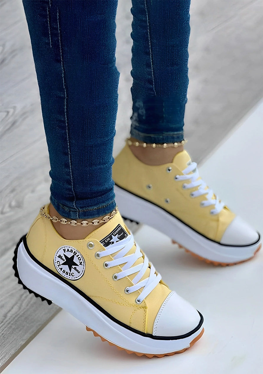 Damen Canvas-Turnschuhe