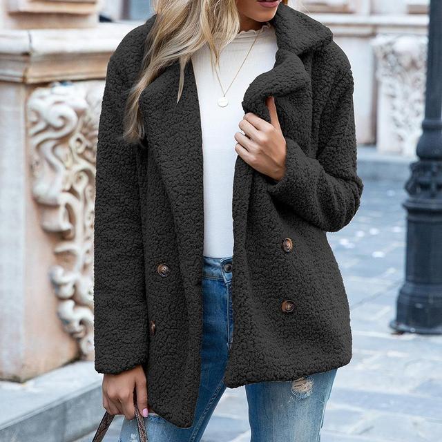 AMARA – Stylish Faux Fur Jacket