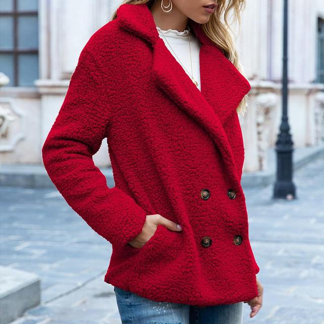 AMARA – Stylish Faux Fur Jacket