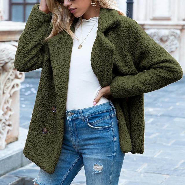 AMARA – Stylish Faux Fur Jacket