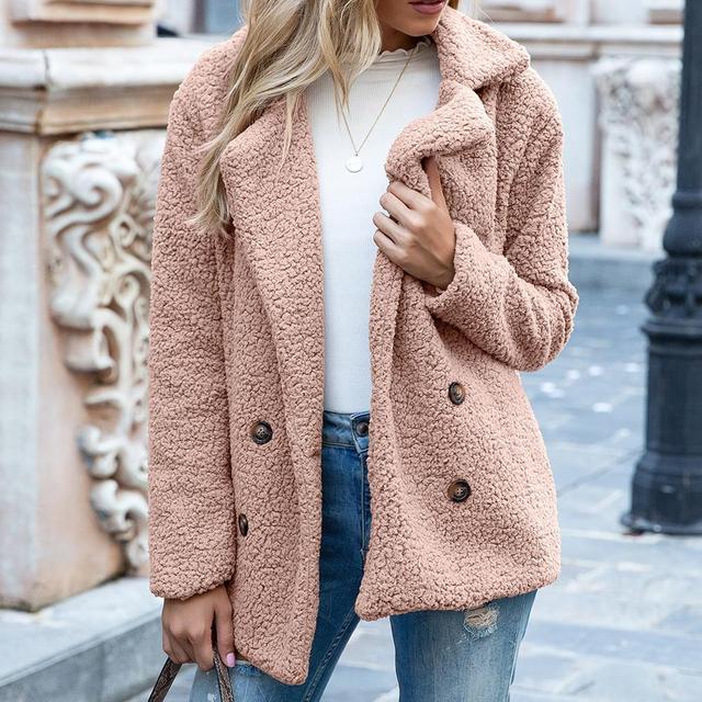 AMARA – Stylish Faux Fur Jacket