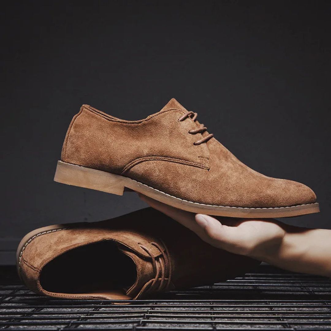 Chaussures Oxford Cedric En Suède Premium De Waylynn Pour Professionnels Élégantes Et Polyvalentes Du Bureau Aux Événements