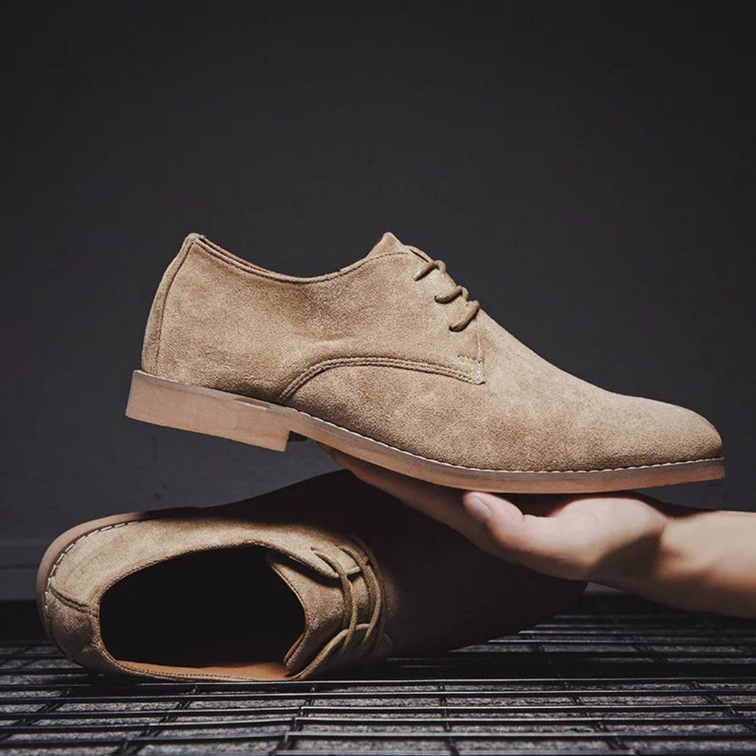 Chaussures Oxford Cedric En Suède Premium De Waylynn Pour Professionnels Élégantes Et Polyvalentes Du Bureau Aux Événements