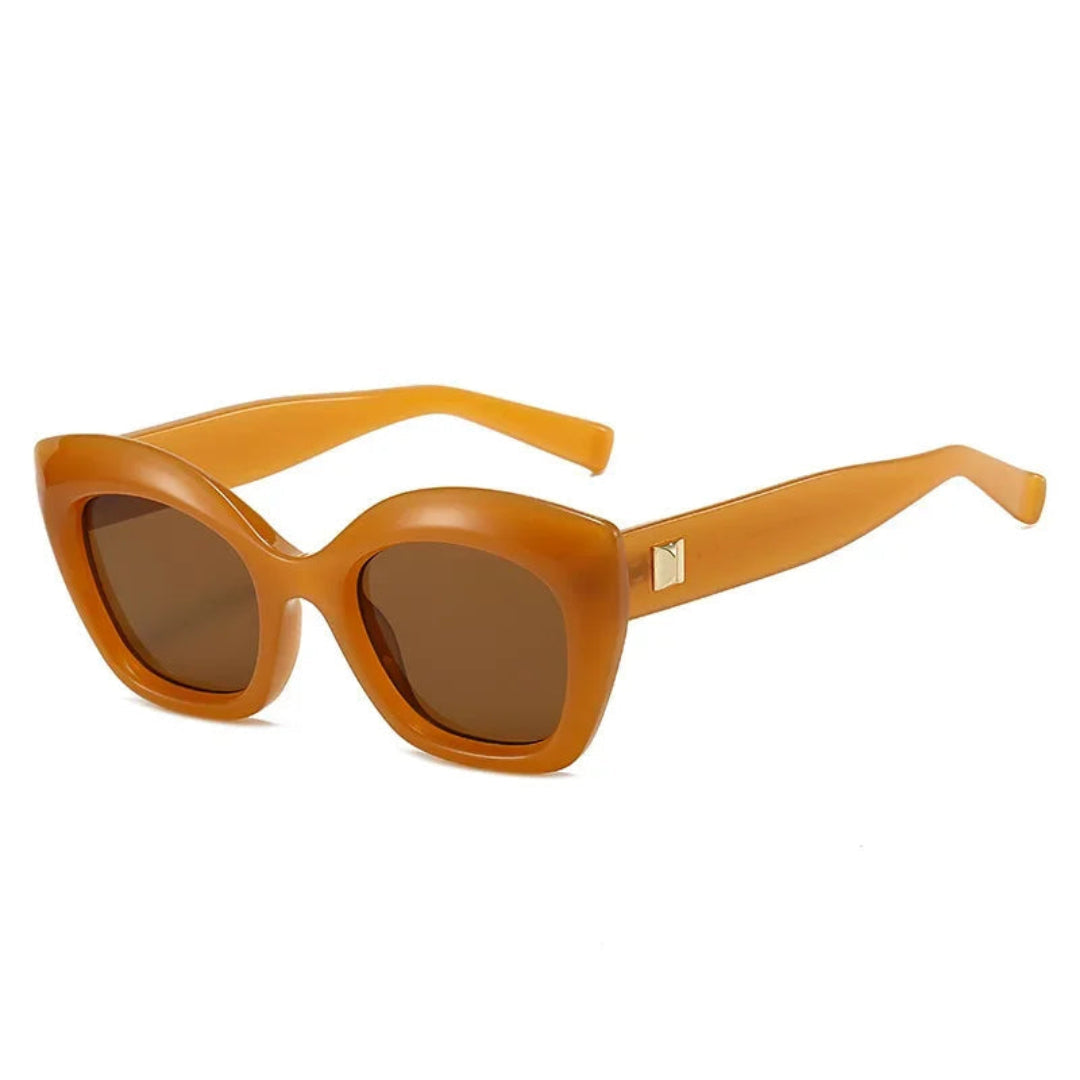Lunettes De Soleil Celeste Cat Eye Pour Femme Avec Monture Sculptée Confort Toute La Journée Protection UV400