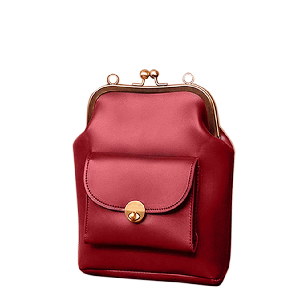 Amawinc Diana Sac Structuré En Cuir Végan Élégance Intemporelle Avec Fermeture À Clip Sécurisée