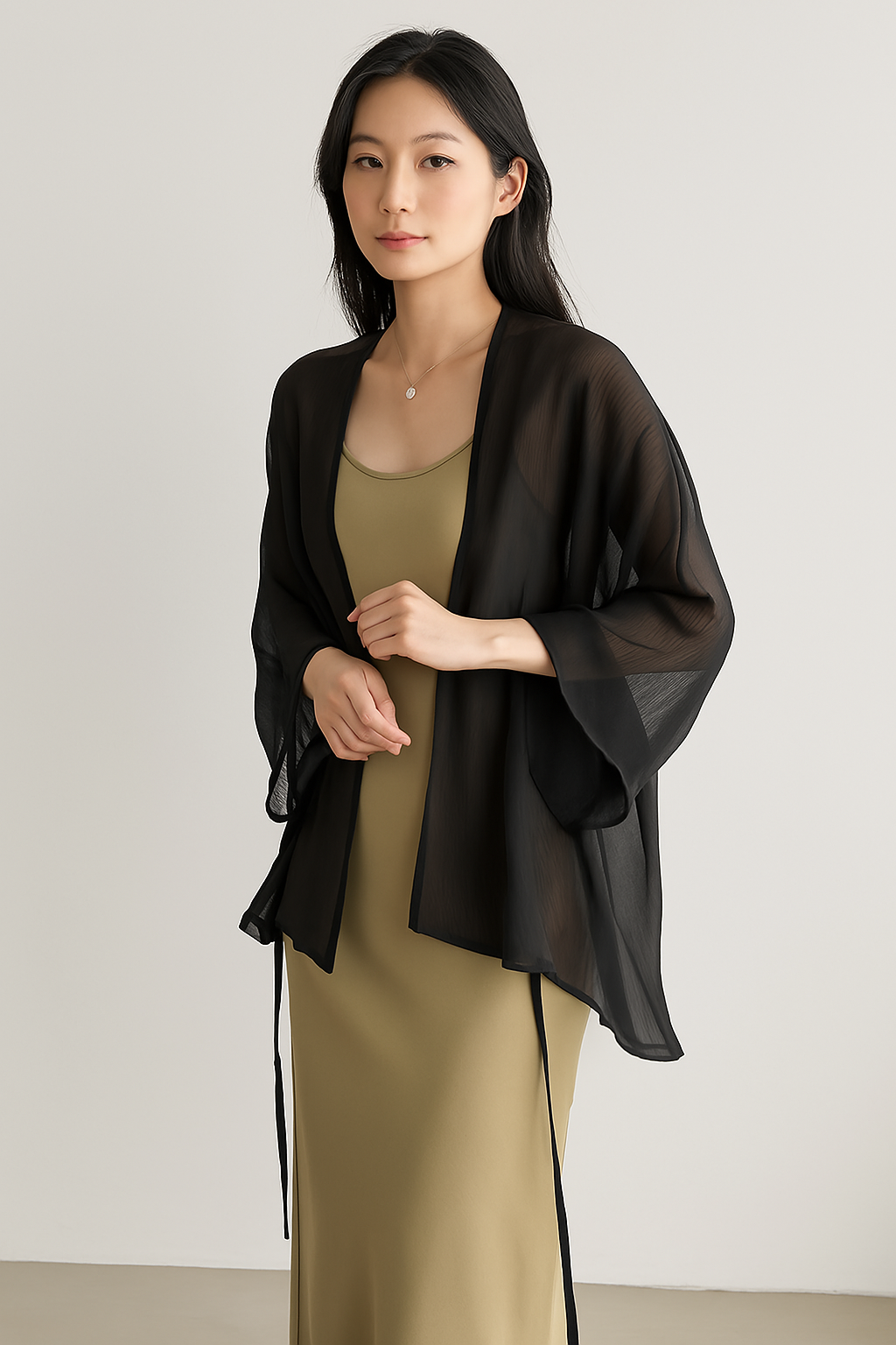 Cardigan Femme Léger Respirant Coupe Décontractée Ouverture Manches Longues Pour Robes Et Jeans