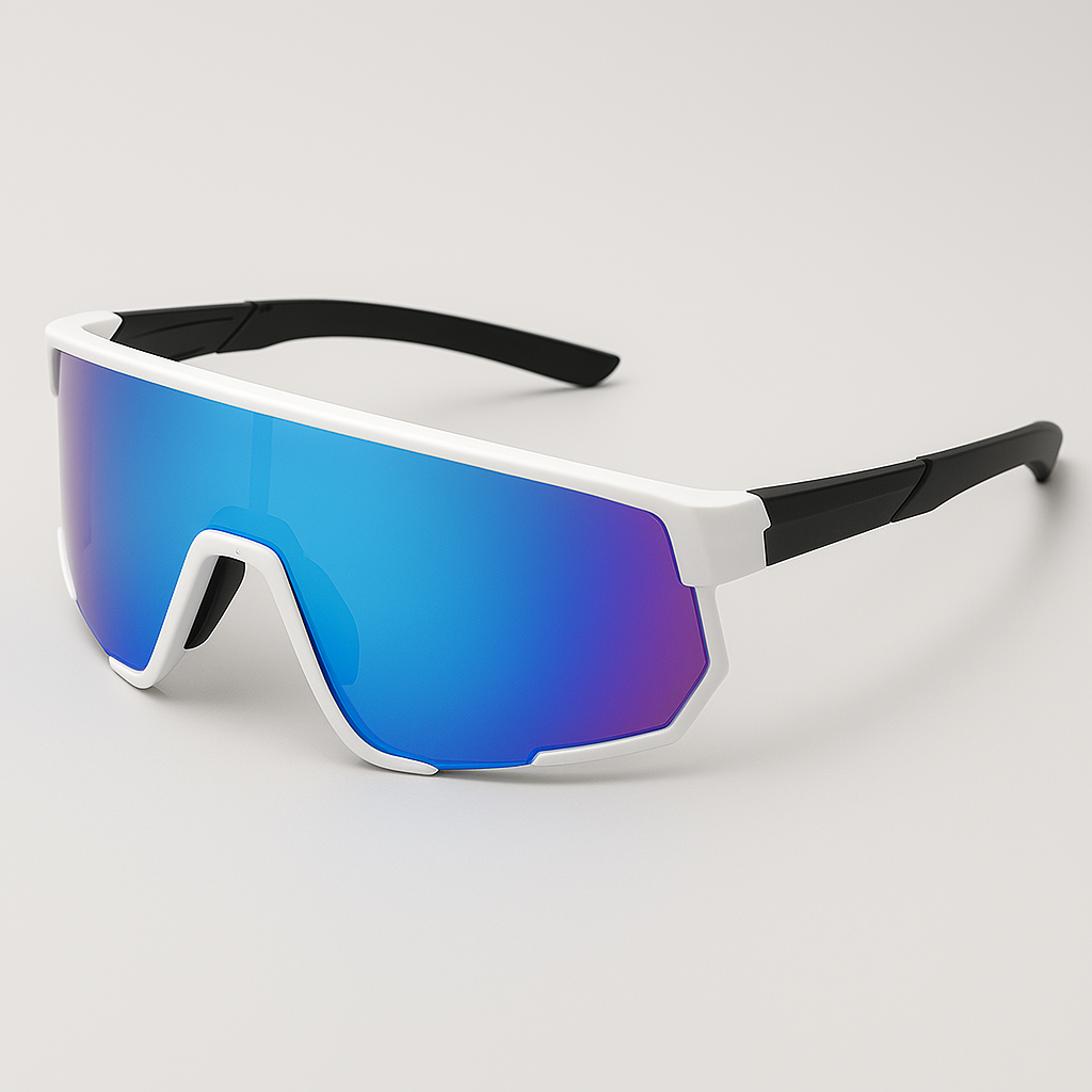 Lunettes De Soleil Stratos Flux Wraparound En Polycarbonate Léger Confort Ergonomique Profil Aérodynamique Plein Air