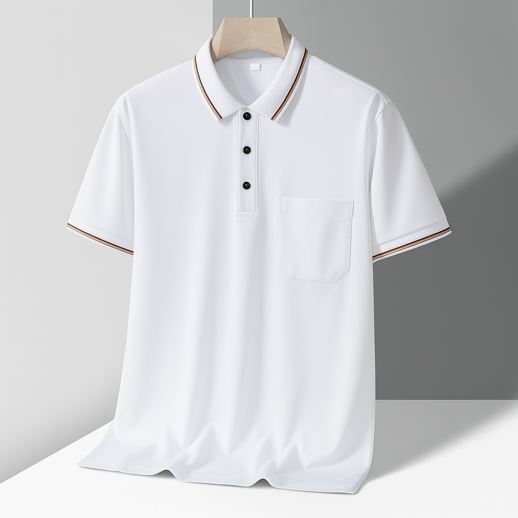 Colwood Tour Polo Respirant Tissu Texturé Pour Parcours De Golf Et Confort Quotidien