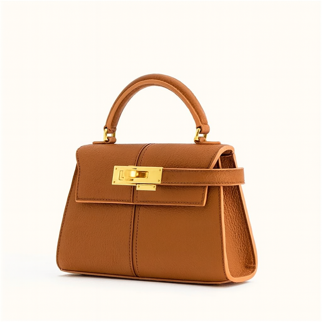 Amawinc Rhode Mini Sac Bandoulière En Cuir Raffiné Avec Poignée Supérieure Et Bandoulière Détachable