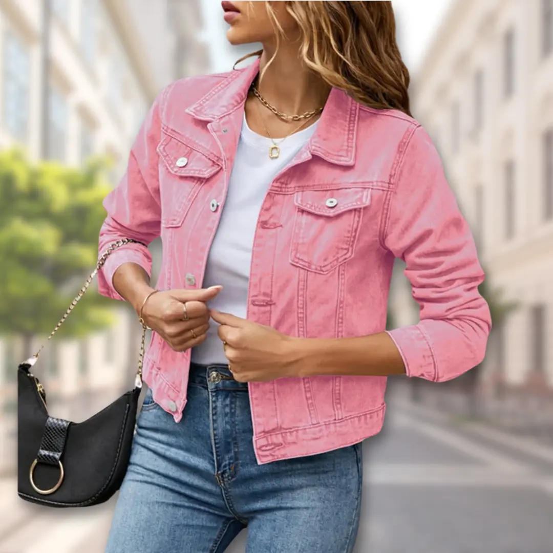 Veste Boutonnée Chic Pour Femme Élégante Et Polyvalente Pour Toutes Occasions Quotidiennes