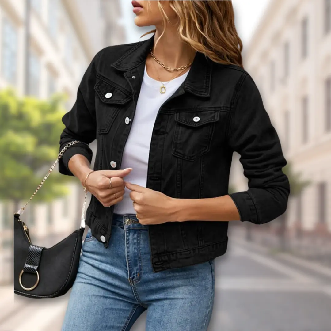 Veste Boutonnée Chic Pour Femme Élégante Et Polyvalente Pour Toutes Occasions Quotidiennes