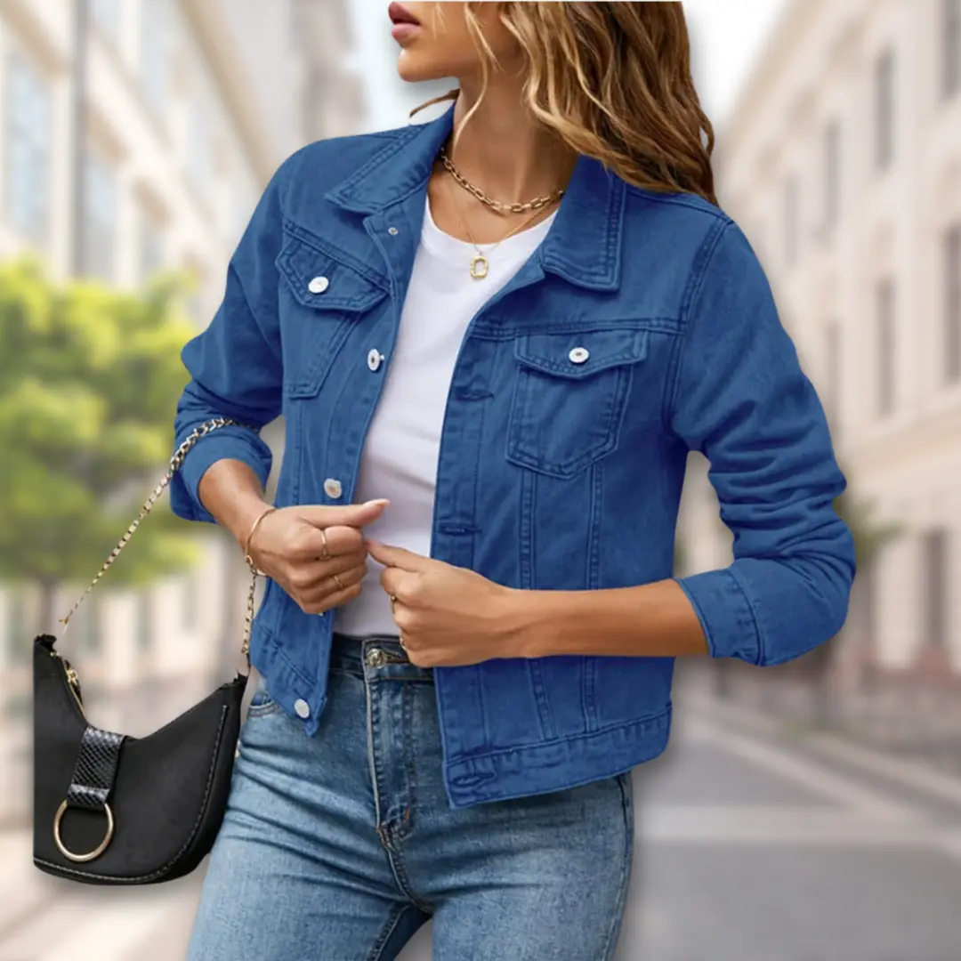 Veste Boutonnée Chic Pour Femme Élégante Et Polyvalente Pour Toutes Occasions Quotidiennes