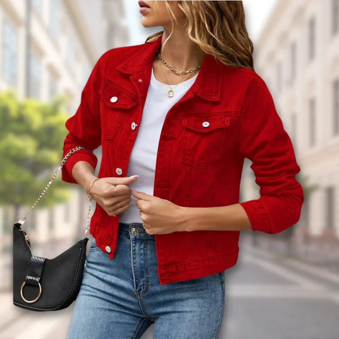 Veste Boutonnée Chic Pour Femme Élégante Et Polyvalente Pour Toutes Occasions Quotidiennes