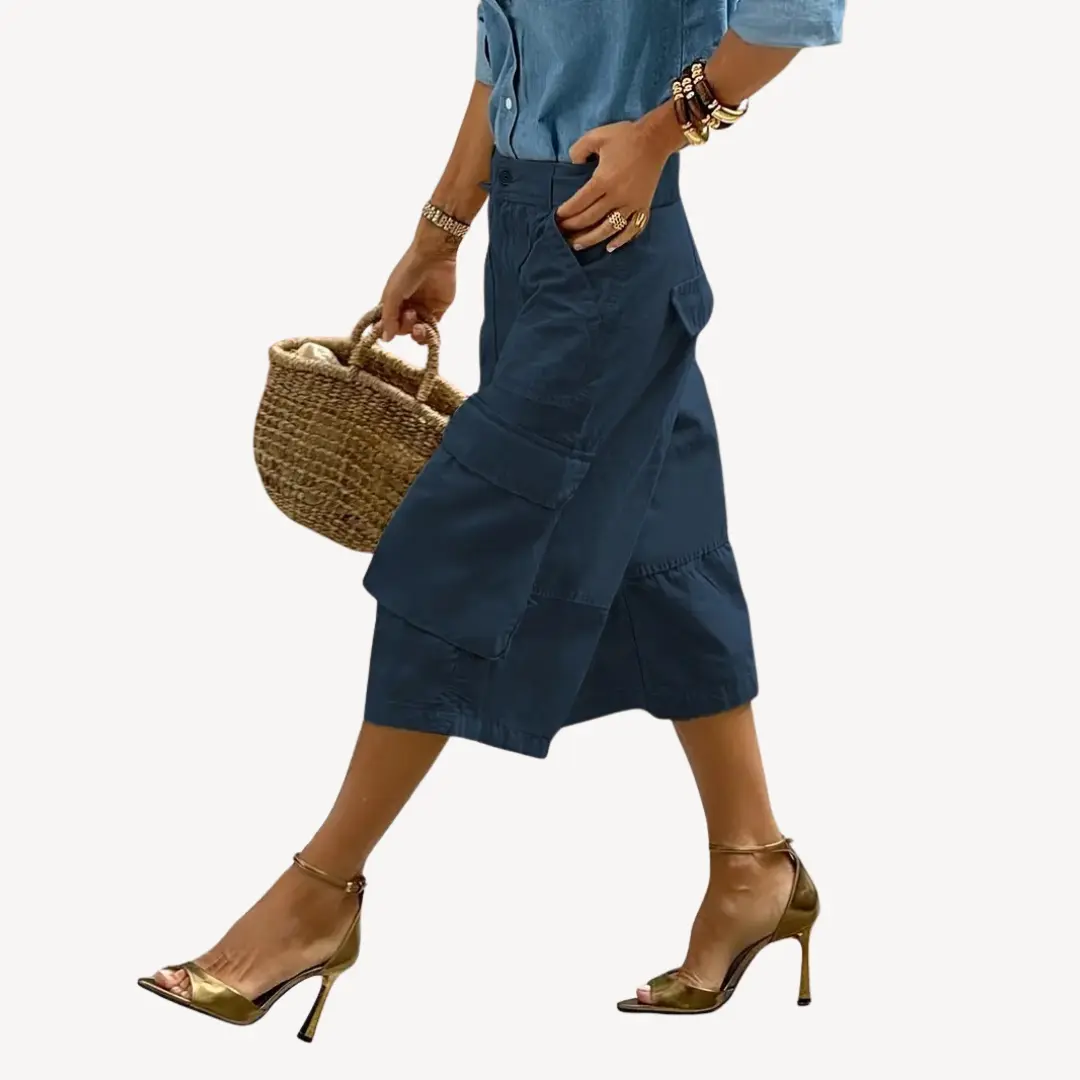 Amawinc Pantalon Cargo Chic Pour Femmes Confortable Et Polyvalent Pour Travail Et Loisirs