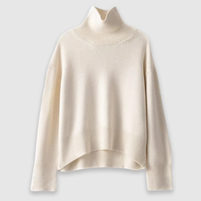 Chloé Montclair Pull En Cachemire Luxe Doux Et Chaud Pour Automne Et Hiver Avec Coupe Ample
