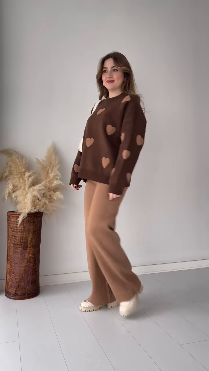 ALINA - Zweiteiliges Set mit Herzdesign